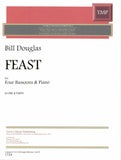 Douglas, Bill % Feast (score & parts) - 4BSN/PN