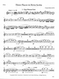Harris, Truman % Three Places in Nova Scotia (score & parts) - OB/2VLN/VLA/CEL/ELECTRIC BASS