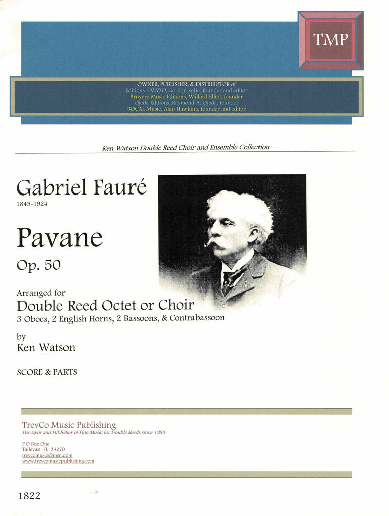 Faure, Gabriel % Pavane Op 50 (Score & Parts)-DR CHOIR