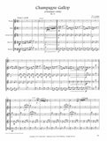 Lumbye, Hans Christian % Champagner Gallop Op 14 (Score & Parts)-WW5