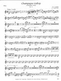 Lumbye, Hans Christian % Champagner Gallop Op 14 (Score & Parts)-WW5