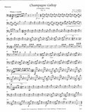 Lumbye, Hans Christian % Champagner Gallop Op 14 (Score & Parts)-WW5