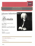 Bach, J.S. % Sonata in C Major, BWV 1031 - BSN/PN