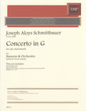 Schmittbauer, Joseph Aloys % Concerto in G Major (Score & Parts)-BSN/ORCH