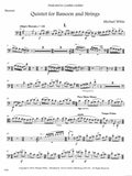 White, Michael % Quintet (Score & Parts)-BSN/STG4
