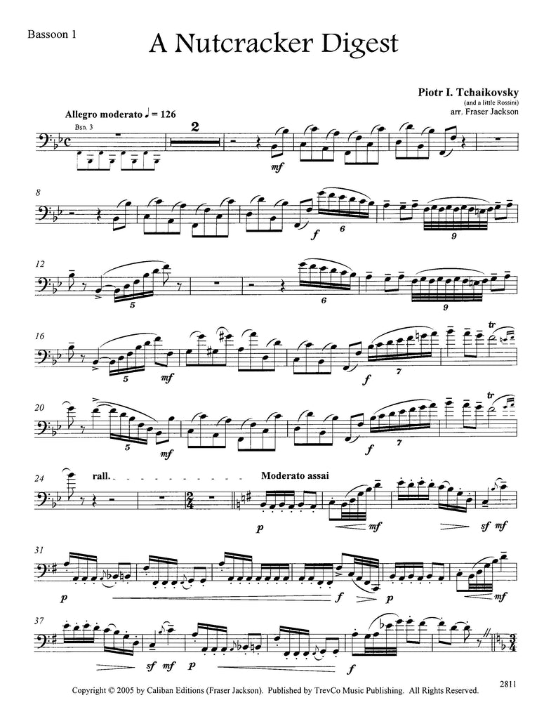Digest Score Sheet.pdf A Nutcracker Digest (score & parts) - 3BSN - Trevco Music