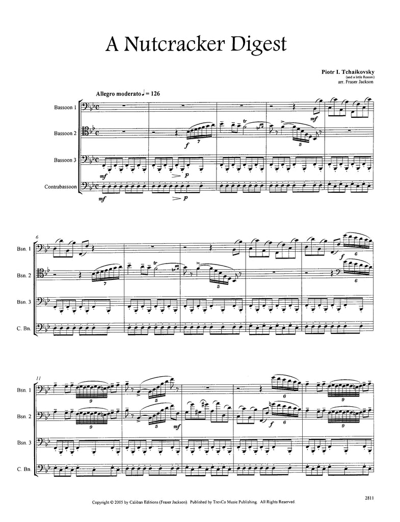 Digest Score Sheet.pdf A Nutcracker Digest (score & parts) - 3BSN - Trevco Music