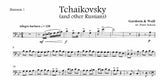 Weill, Kurt % Tchaikovsky and Other Russians (Score & Parts)-TENOR/4BSN