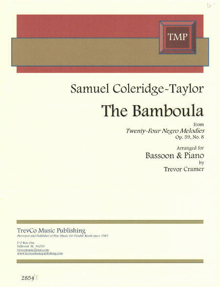 The Bamboula, op. 59, #8 - BSN/PN - Trevco Music