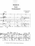 Weber, Carl Maria von % March from  "Turandot" (Elliot)-WW8