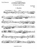 Bach, Jan % Concertino - BSN/PN