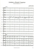 Weber, Carl Maria von % Andante & Rondo Ongarese, op. 35 (Cramer) (score & set) - BSN/ORCH
