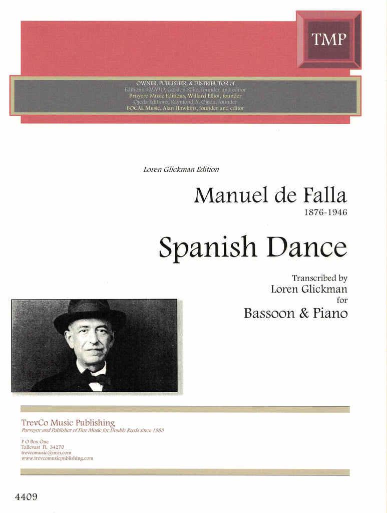 Glickman, Loren % Spanish Dance (de Falla)-BSN/PN