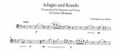 Weber, Carl Maria von % Adagio & Rondo (Glickman) - BSN/PN
