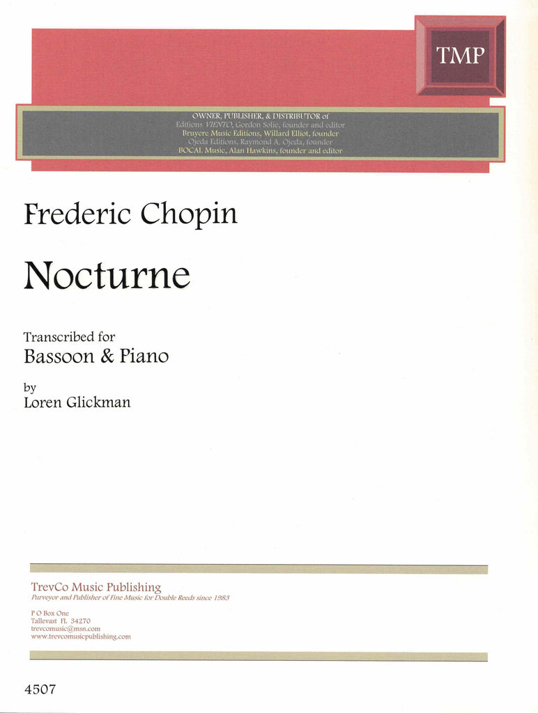 Chopin, Frederic % Nocturne (Glickman)-BSN/PN