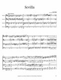 Albeniz, Isaac % Sevilla (Glickman) (score & parts) - 4BSN