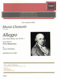 Clementi, Muzio % Allegro from "Piano Sonata Op 36 #1" (Glickman) (Performance Scores)-2BSN