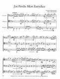 Glickman, Loren % J'ai Perdu Mon Eurydice (Gluck) (performance scores) - 3BSN