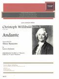 Gluck, Christoph Willibald % Andante (Glickman) (score & parts) - 3BSN