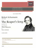 Schumann, Robert % The Reaper's Song, op. 68, #18 (Glickman) (score & parts) - 3BSN