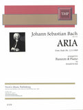 Bach, J.S. % Aria from Suite #3, S.1068 - BSN/PN
