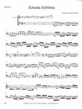 Bertoli, Giovanni % Sonata #7 - BSN/PN (Basso Continuo)