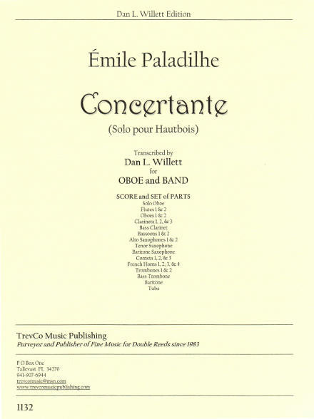 Paladilhe Concertante Oboe Band - Cover