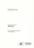 Piazzolla, Astor % Oblivion - VLN/CEL/PN or OB/BSN/PN