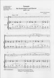 Deutschmann, Gerhard % Sonata, DWV133 - CBSN/PN