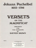 Pachelbel, Johann % Versets on the Magnificat-2BSN