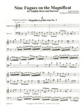 Pachelbel, Johann % Nine Fugues on the Magnificat (score & parts) - EH/BSN