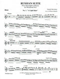 Kabalevsky, Dmitri % Russian Suite (score & parts) - FL/OB/CL