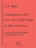 Bach, J.S. % Contrapunctus XII from "The Art of the Fugue" (score & parts) - OB/BSN