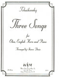 Tchaikovsky, Pyotr Ilyich % Three Songs - OB/EH/PN