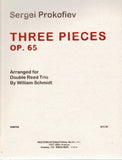 Prokofieff, Sergei % Three Pieces, op. 65 (score & parts) - OB/EH/BSN