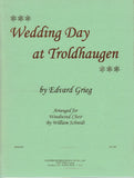 Grieg, Edvard % Wedding Day at Troldhaugen, op. 65, #6 (score & parts) - FL/OB/2CL/TSAX/BCL/BSN/HN