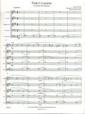 Purcell, Henry % Dido's Lament (score & parts) - 2OB/EH/2BSN