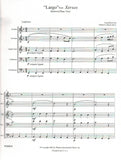 Handel, Georg Friedrich % Largo from "Xerxes" (score & parts) - 2OB/EH/2BSN
