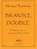 Praetorius, Michael % Bransle Double (Score & Parts)-OB/CL/BSN/HN