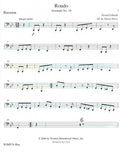 Mozart, Wolfgang Amadeus % Rondo from Serenade in Bb Major, K361, "Gran Partita" (score & parts) - WW CHOIR