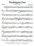 Sousa, John Philip % Washington Post March (score & parts) - WW4