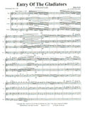 Fucik, Julius % Entry of the Gladiators (score & parts) - WW4