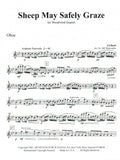 Bach, J.S. % Sheep May Safely Graze (score & parts) - WW4