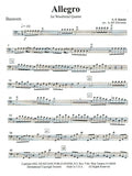 Handel, Georg Friedrich % Allegro from "Water Music Suite" (Score & Parts)-WW4