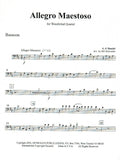 Handel, Georg Friedrich % Allegro Maestoso from "Water Music Suite" (Score & Parts)-WW4