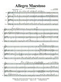 Handel, Georg Friedrich % Allegro Maestoso from "Water Music Suite" (Score & Parts)-WW4