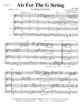 Bach, J.S. % Air for the G String (Score & Parts)-WW4
