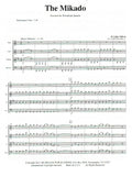 Sullivan, Sir Arthur % The Mikado Overture (score & parts) - WW4