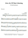 Bach, J.S. % Jesu, Joy of Man's Desiring (score & parts) - 2OB/EH/BSN