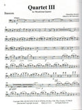 Rossini, Gioachino % Quartet #3 (Score & Parts)-FL/CL/HN/BSN
